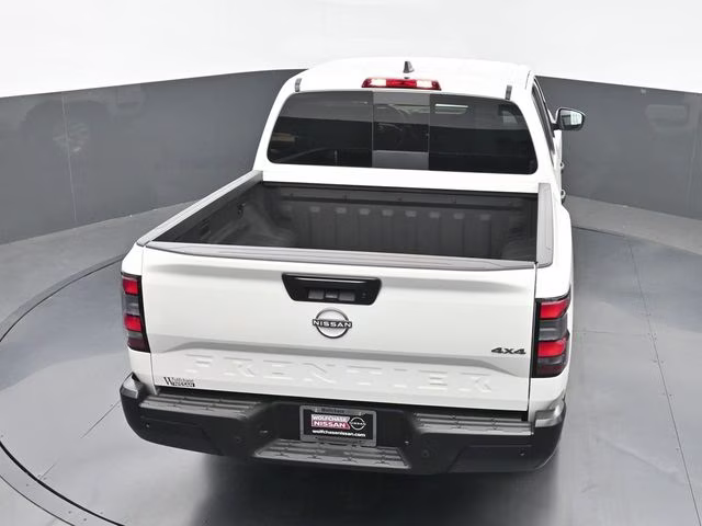 2026 Glacier White Nissan Frontier S 4X4 Truck