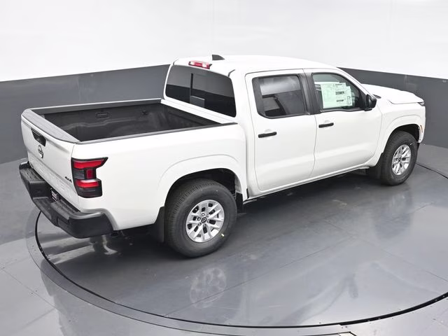 2026 Glacier White Nissan Frontier S 4X4 Truck