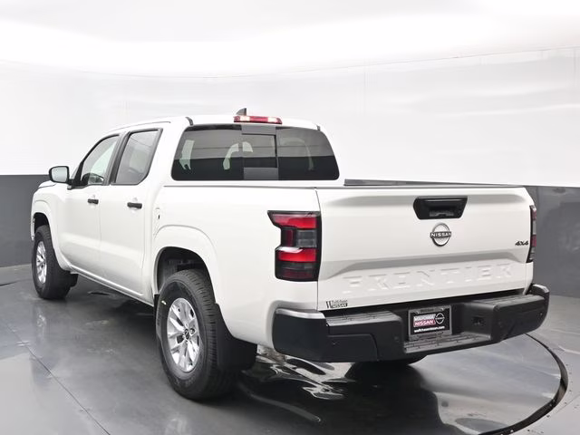 2026 Glacier White Nissan Frontier S 4X4 Truck