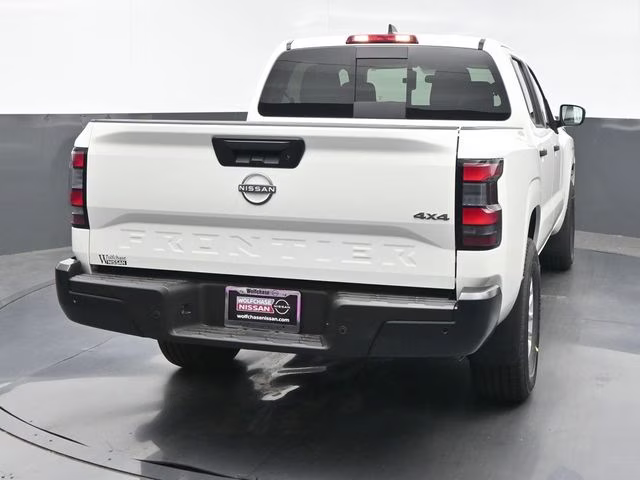 2026 Glacier White Nissan Frontier S 4X4 Truck