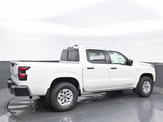 2026 Glacier White Nissan Frontier S 4X4 Truck