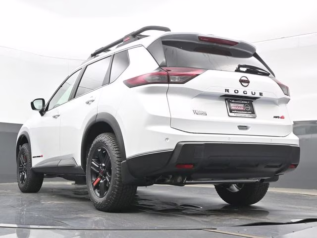 2026 Everest White Pearl Tricoat Nissan Rogue Rock Creek AWD SUV