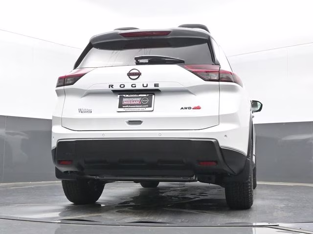 2026 Everest White Pearl Tricoat Nissan Rogue Rock Creek AWD SUV