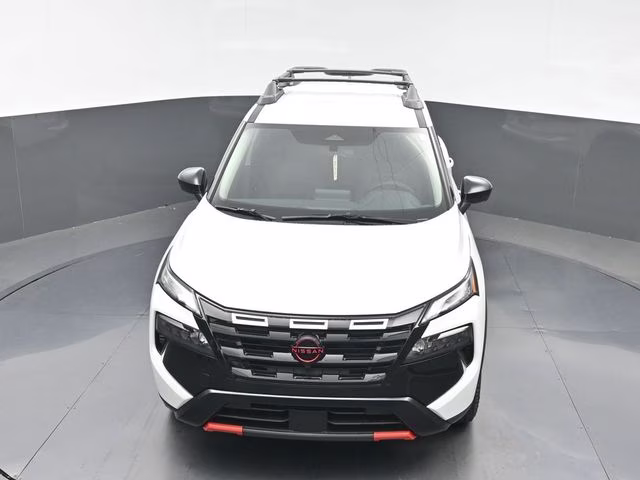 2026 Everest White Pearl Tricoat Nissan Rogue Rock Creek AWD SUV