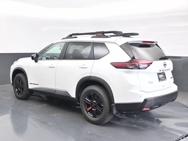 2026 Everest White Pearl Tricoat Nissan Rogue Rock Creek AWD SUV