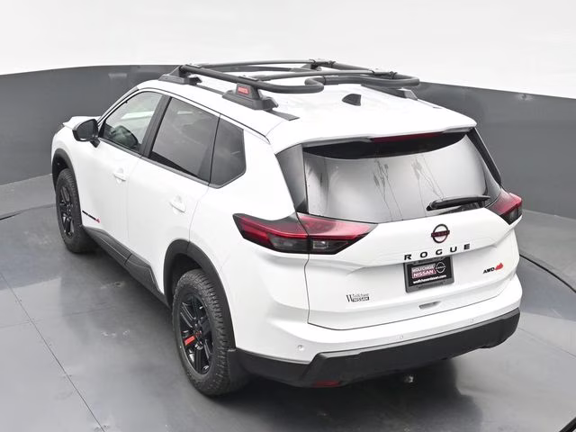 2026 Everest White Pearl Tricoat Nissan Rogue Rock Creek AWD SUV