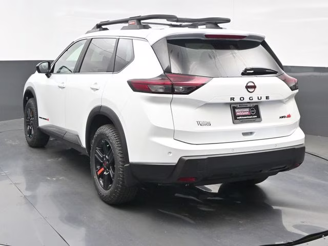 2026 Everest White Pearl Tricoat Nissan Rogue Rock Creek AWD SUV