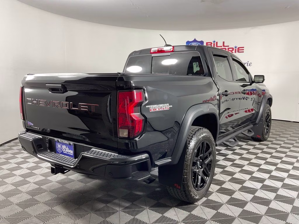 2023 Black Chevrolet Colorado Trail Boss 4X4 Truck