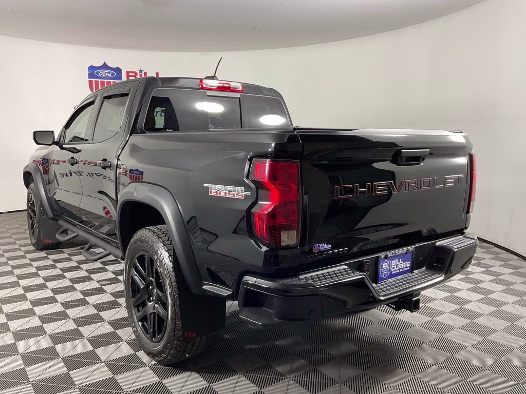 2023 Black Chevrolet Colorado Trail Boss 4X4 Truck