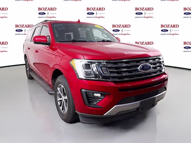 2020 Red Metallic Ford Expedition Max XLT RWD SUV