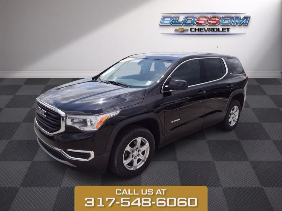 2018 Ebony Twilight Metallic GMC Acadia SLE-1 FWD SUV