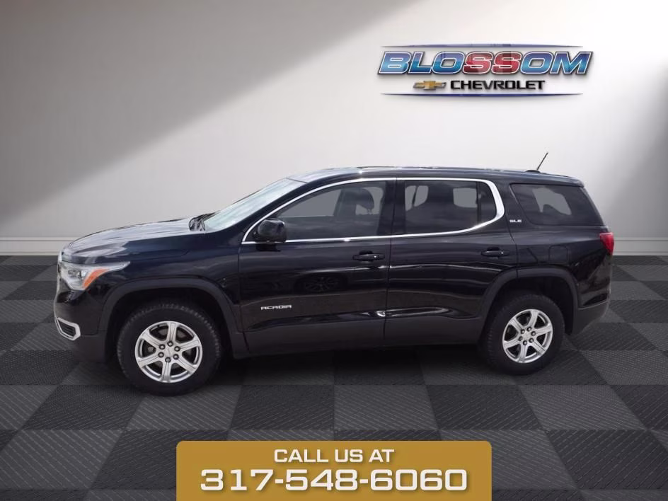 2018 Ebony Twilight Metallic GMC Acadia SLE-1 FWD SUV
