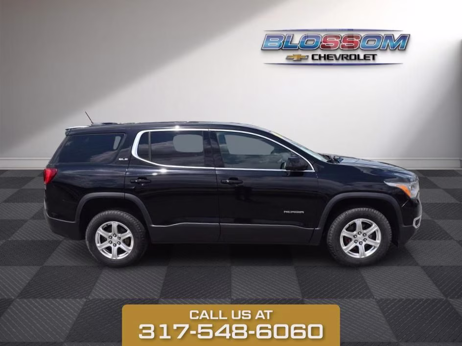 2018 Ebony Twilight Metallic GMC Acadia SLE-1 FWD SUV