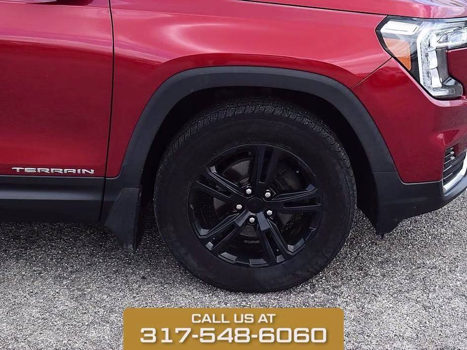2022 Cayenne Red GMC Terrain SLE AWD SUV