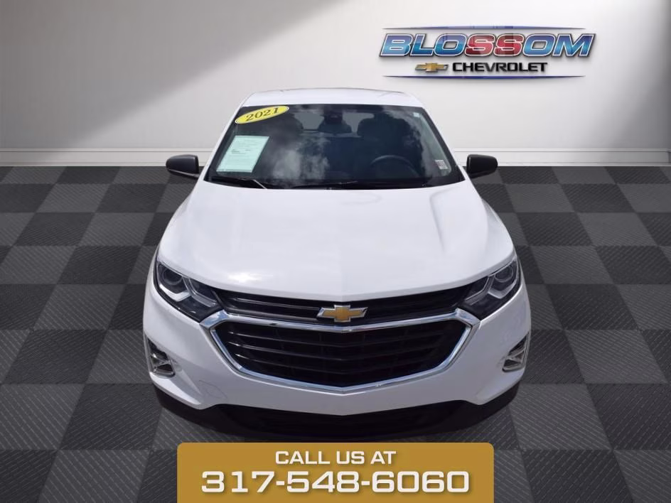 2021 Summit White Chevrolet Equinox LS FWD SUV