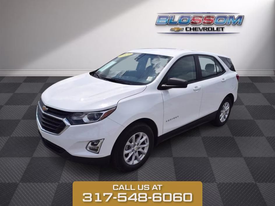2021 Summit White Chevrolet Equinox LS FWD SUV