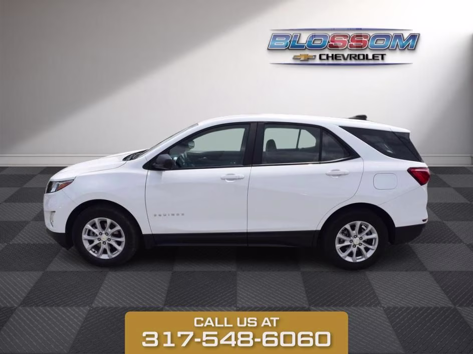 2021 Summit White Chevrolet Equinox LS FWD SUV