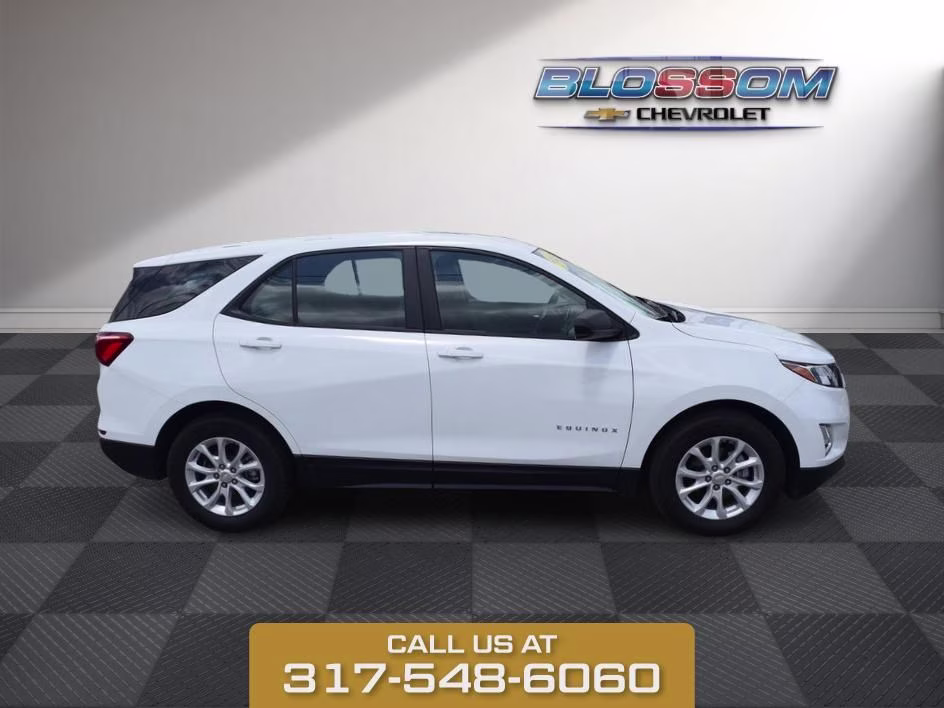 2021 Summit White Chevrolet Equinox LS FWD SUV
