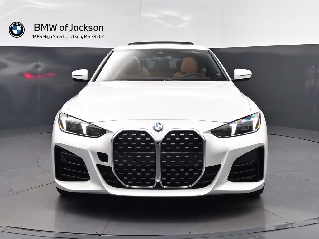 2026 Mineral White Metallic BMW 4 Series 430i Gran Coupe RWD Hatchback