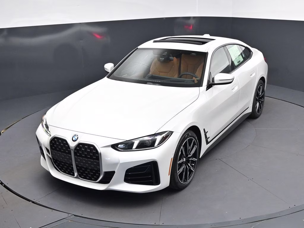 2026 Mineral White Metallic BMW 4 Series 430i Gran Coupe RWD Hatchback