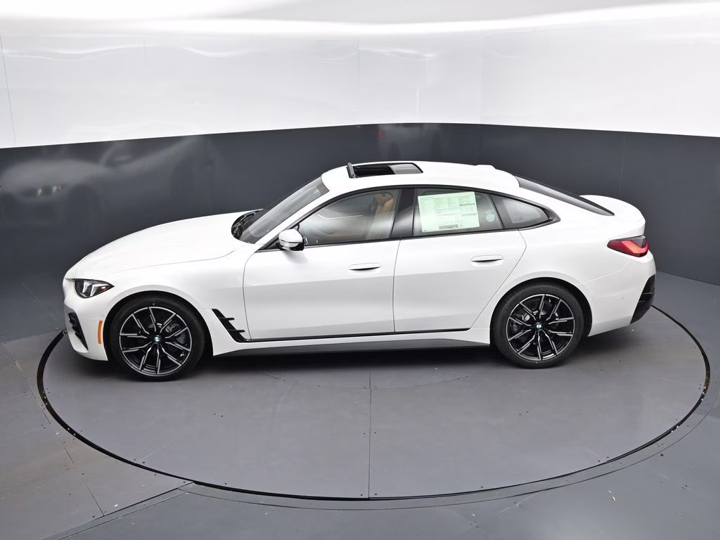 2026 Mineral White Metallic BMW 4 Series 430i Gran Coupe RWD Hatchback