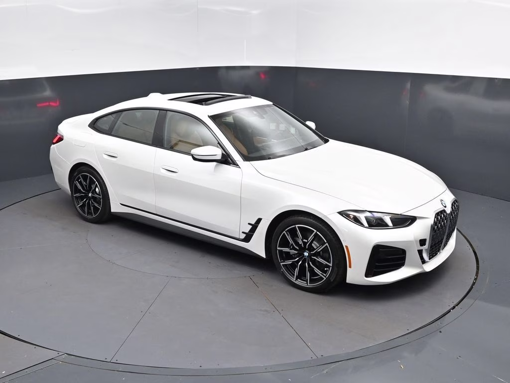 2026 Mineral White Metallic BMW 4 Series 430i Gran Coupe RWD Hatchback