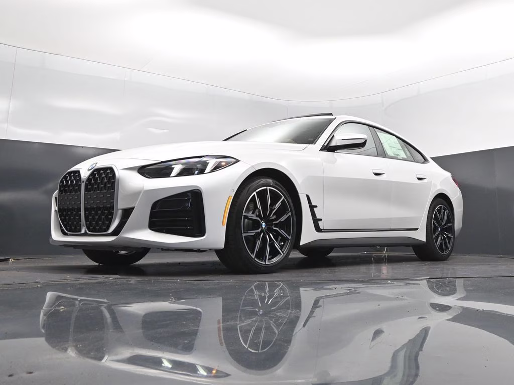 2026 Mineral White Metallic BMW 4 Series 430i Gran Coupe RWD Hatchback