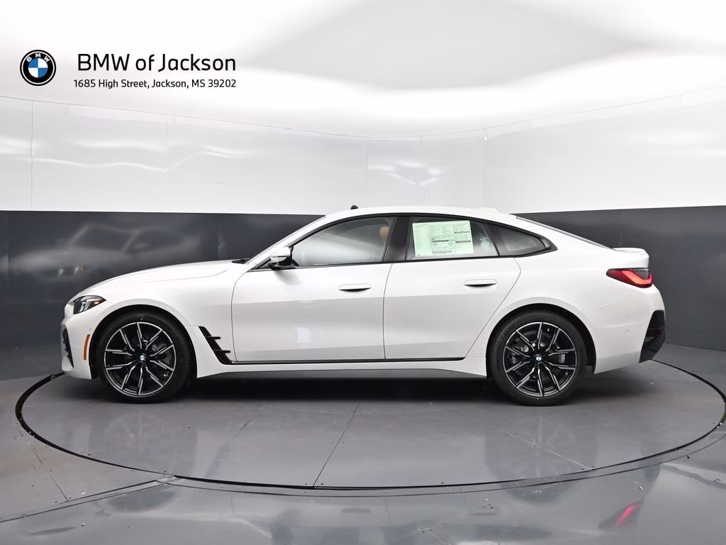 2026 Mineral White Metallic BMW 4 Series 430i Gran Coupe RWD Hatchback