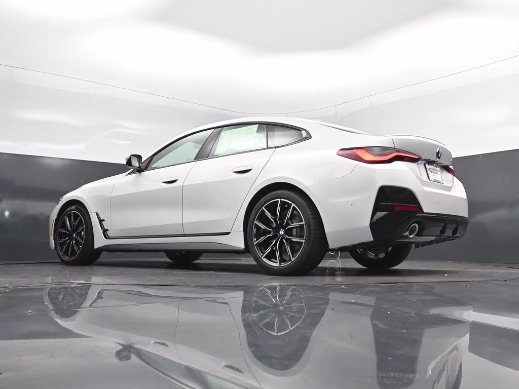 2026 Mineral White Metallic BMW 4 Series 430i Gran Coupe RWD Hatchback