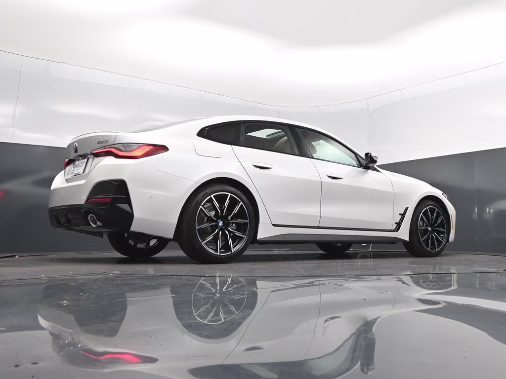 2026 Mineral White Metallic BMW 4 Series 430i Gran Coupe RWD Hatchback
