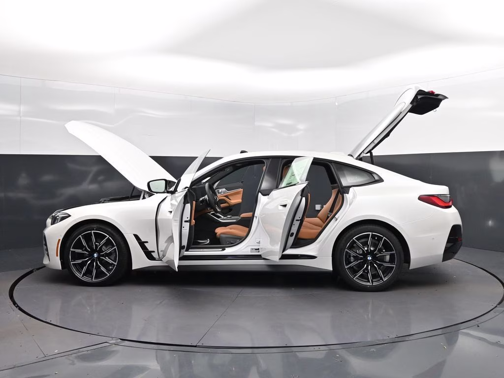 2026 Mineral White Metallic BMW 4 Series 430i Gran Coupe RWD Hatchback