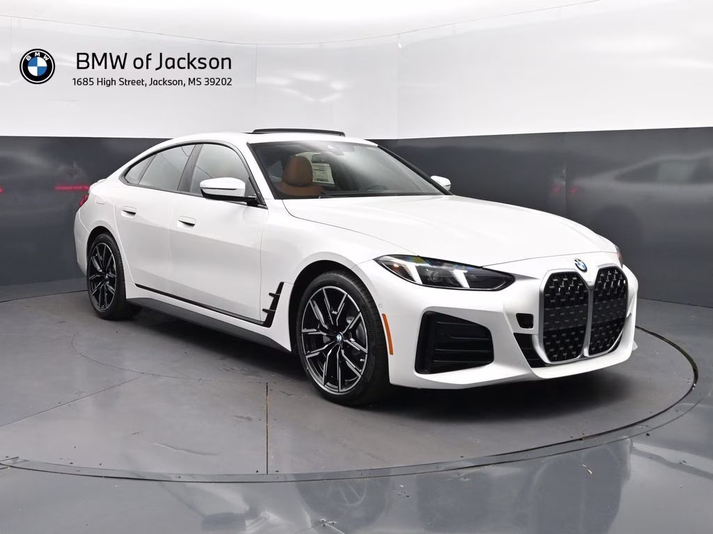 2026 Mineral White Metallic BMW 4 Series 430i Gran Coupe RWD Hatchback