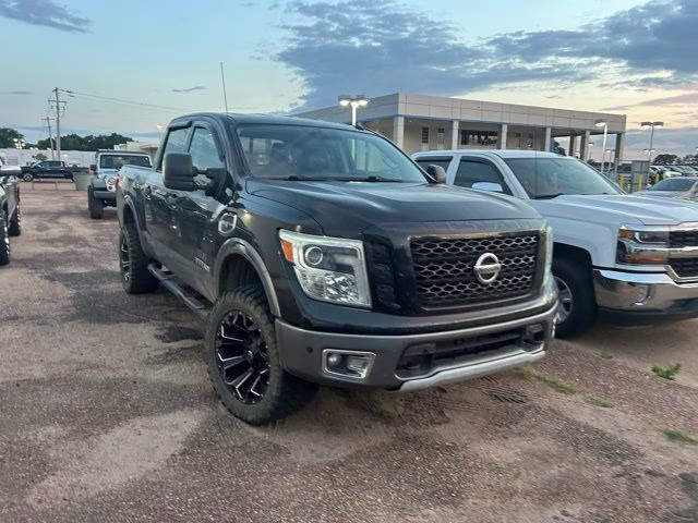 2017 Magnetic Black Nissan Titan PRO-4X 4X4 Truck