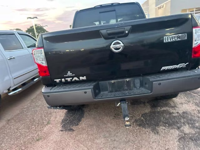 2017 Magnetic Black Nissan Titan PRO-4X 4X4 Truck