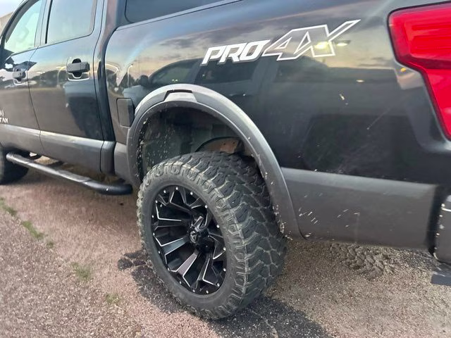 2017 Magnetic Black Nissan Titan PRO-4X 4X4 Truck