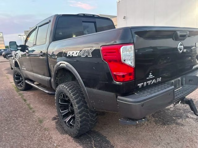 2017 Magnetic Black Nissan Titan PRO-4X 4X4 Truck