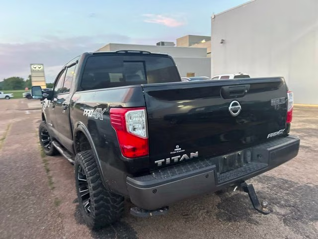 2017 Magnetic Black Nissan Titan PRO-4X 4X4 Truck