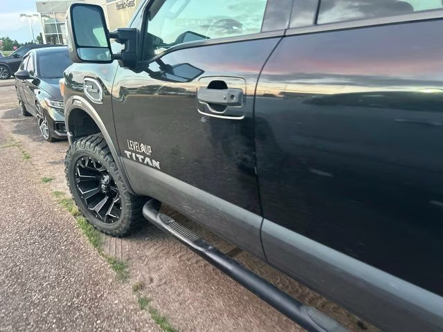 2017 Magnetic Black Nissan Titan PRO-4X 4X4 Truck