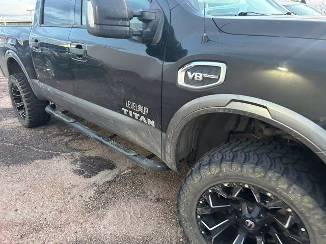 2017 Magnetic Black Nissan Titan PRO-4X 4X4 Truck