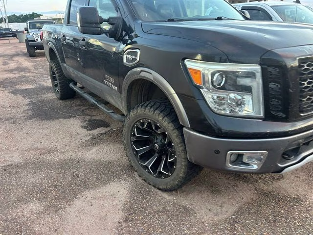 2017 Magnetic Black Nissan Titan PRO-4X 4X4 Truck