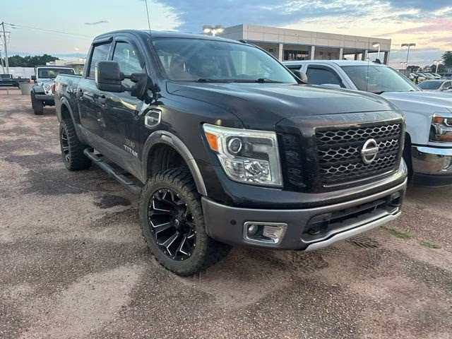 2017 Magnetic Black Nissan Titan PRO-4X 4X4 Truck