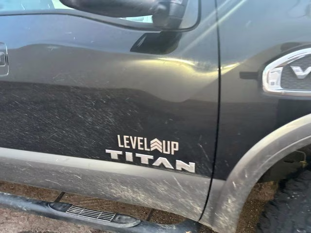 2017 Magnetic Black Nissan Titan PRO-4X 4X4 Truck
