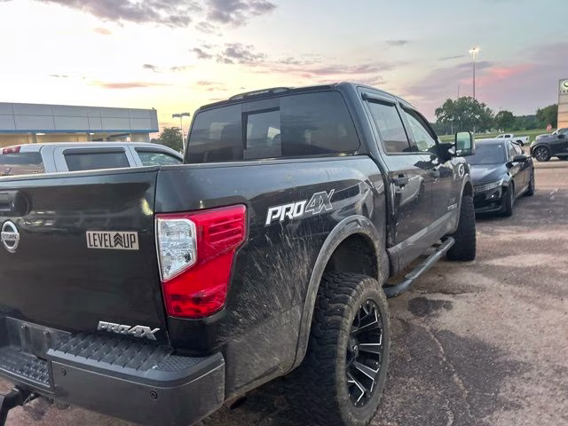 2017 Magnetic Black Nissan Titan PRO-4X 4X4 Truck