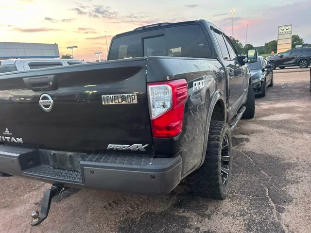 2017 Magnetic Black Nissan Titan PRO-4X 4X4 Truck