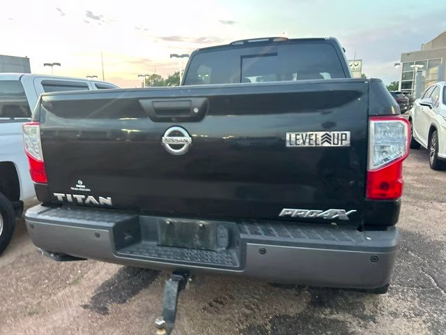 2017 Magnetic Black Nissan Titan PRO-4X 4X4 Truck