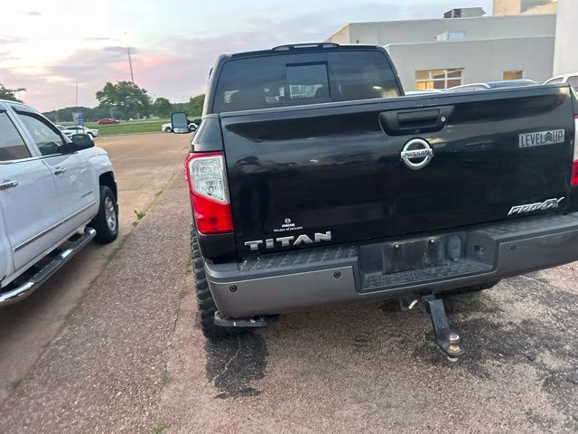 2017 Magnetic Black Nissan Titan PRO-4X 4X4 Truck
