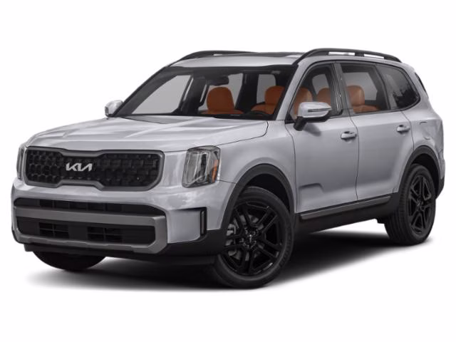 2023 Gray Kia Telluride EX X-Line AWD SUV