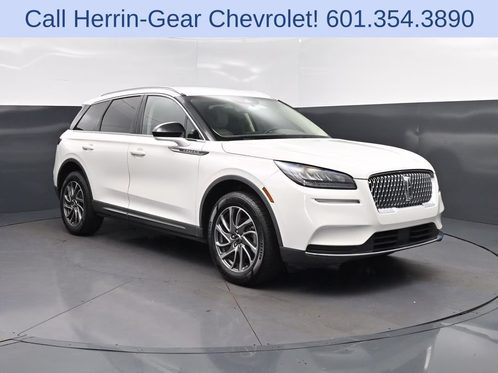 2021 White Lincoln Corsair Standard FWD SUV