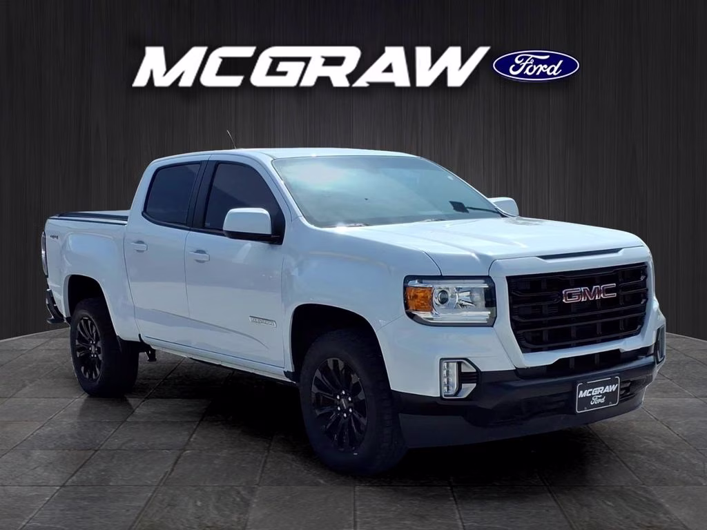 2022 SUMMIT WHITE GMC Canyon 4WD Elevation 4X4 Truck