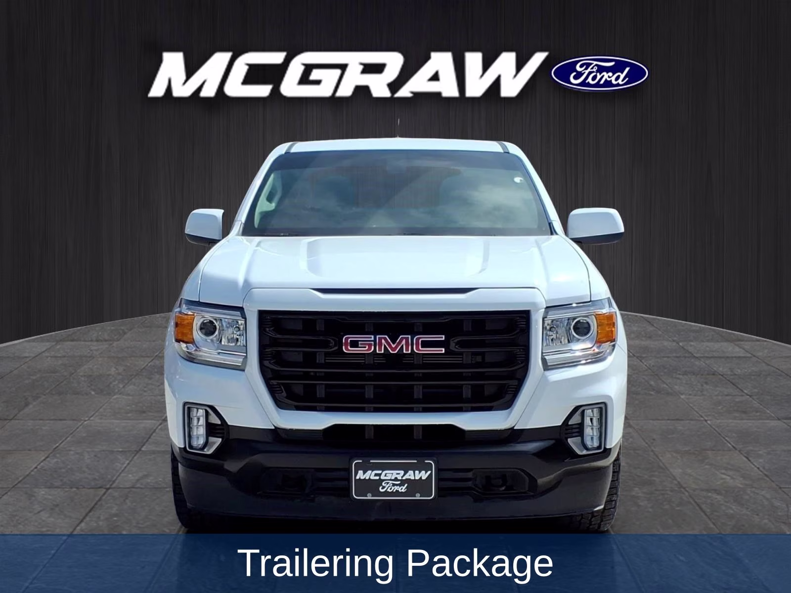 2022 Summit White GMC Canyon Elevation 4X4 Truck